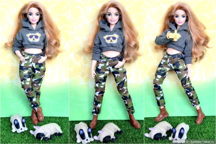 Мои любимые пышки. Barbie Curvy mtm