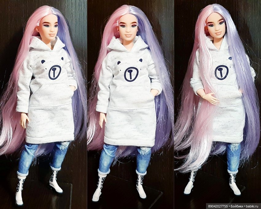 Мои любимые пышки. Barbie Curvy mtm