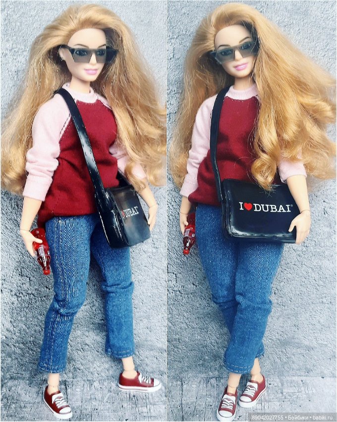 Мои любимые пышки. Barbie Curvy mtm