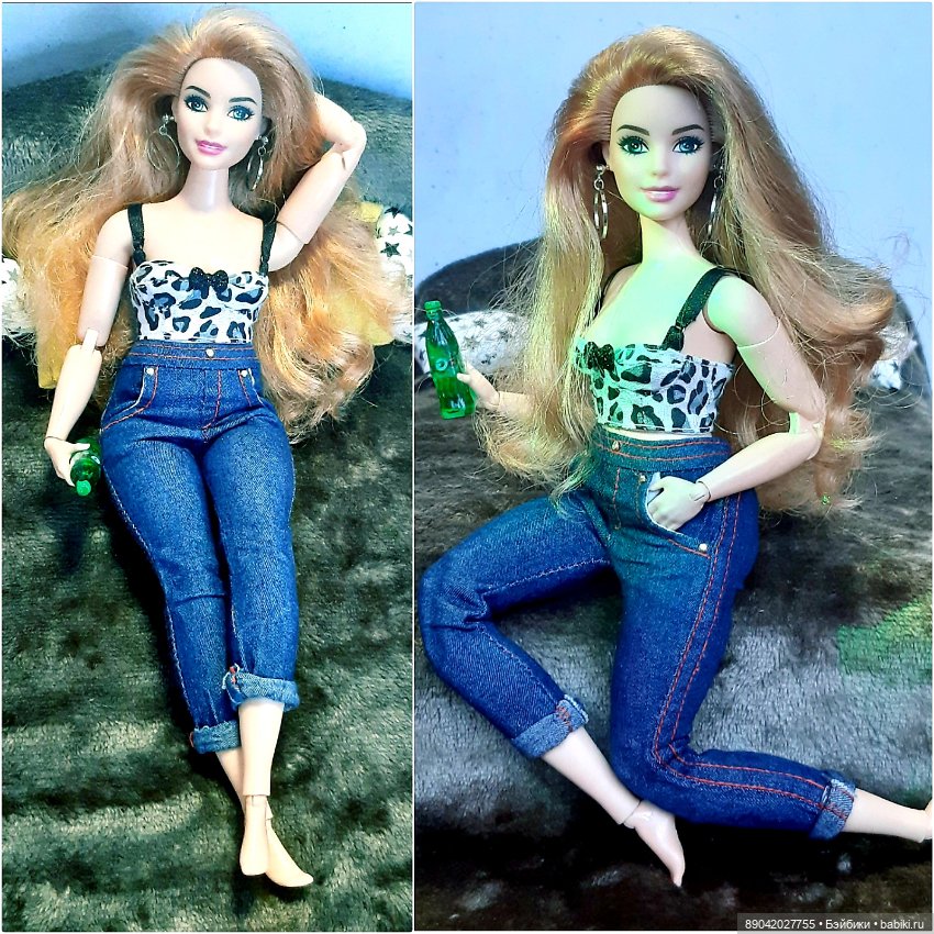 Мои любимые пышки. Barbie Curvy mtm