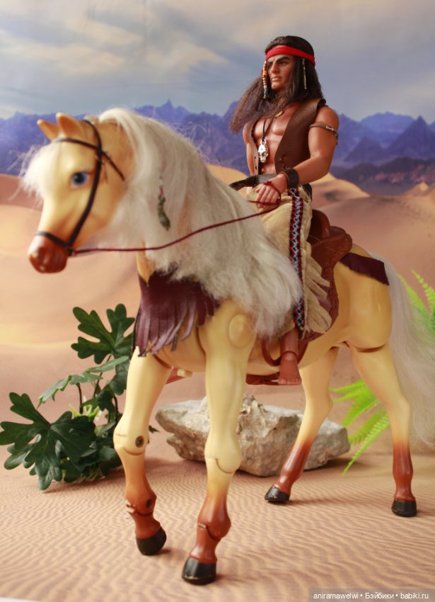 Индеец — Игровые куклы разных производителей (Разное): редкие бренды (фото 5)