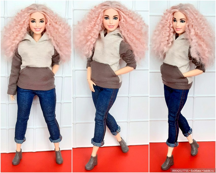 Мои любимые пышки. Barbie Curvy mtm