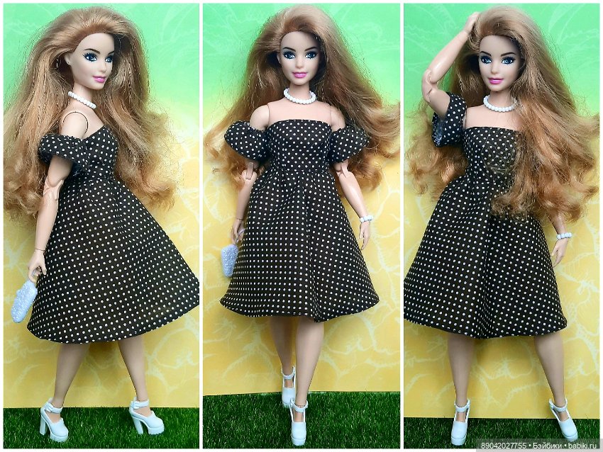Мои любимые пышки. Barbie Curvy mtm