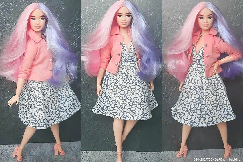 Мои любимые пышки. Barbie Curvy mtm