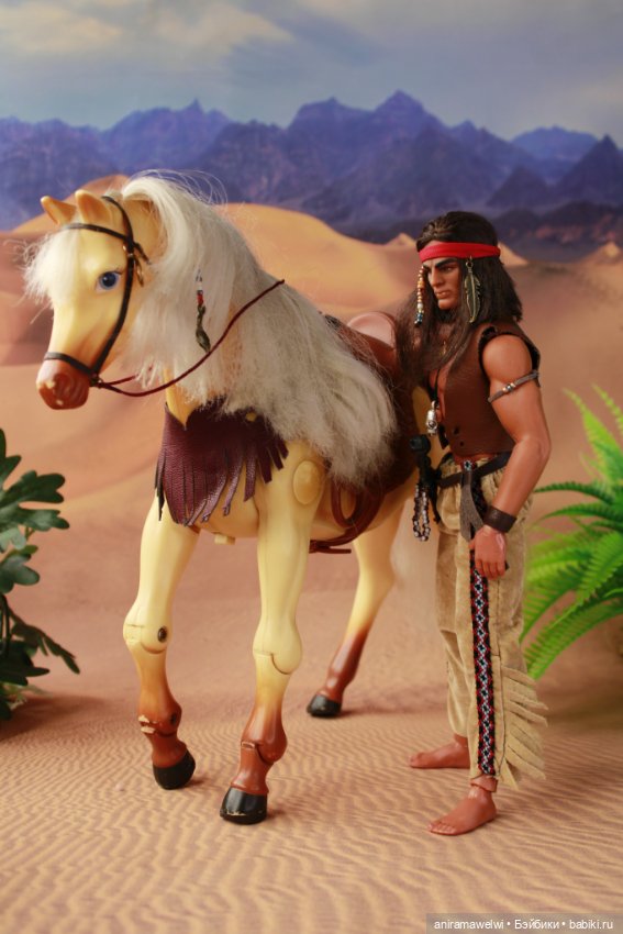 Индеец — Игровые куклы разных производителей (Разное): редкие бренды (фото 3)