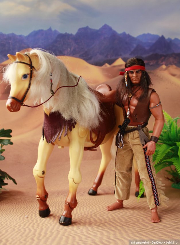 Индеец — Игровые куклы разных производителей (Разное): редкие бренды