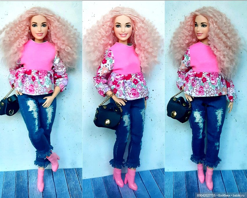 Мои любимые пышки. Barbie Curvy mtm