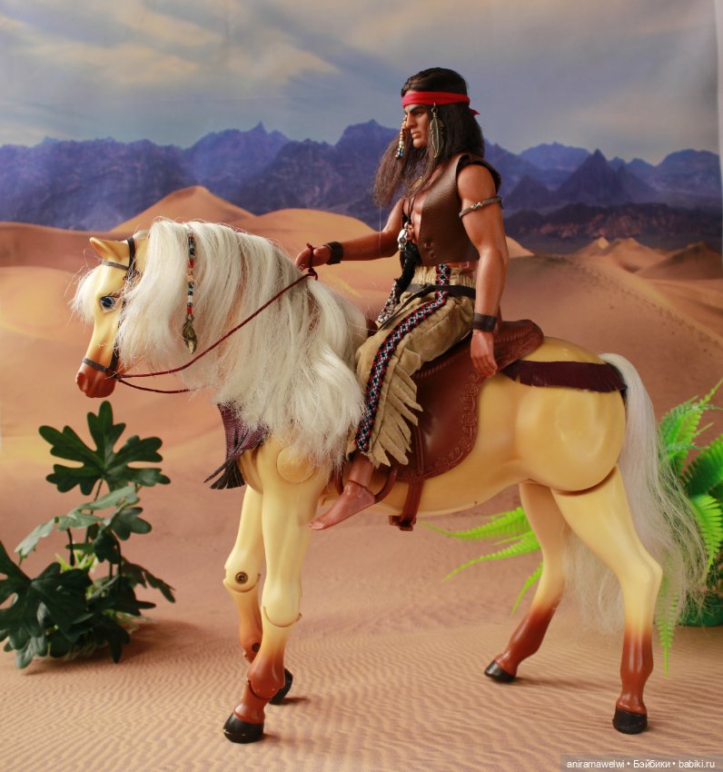 Индеец — Игровые куклы разных производителей (Разное): редкие бренды (фото 2)