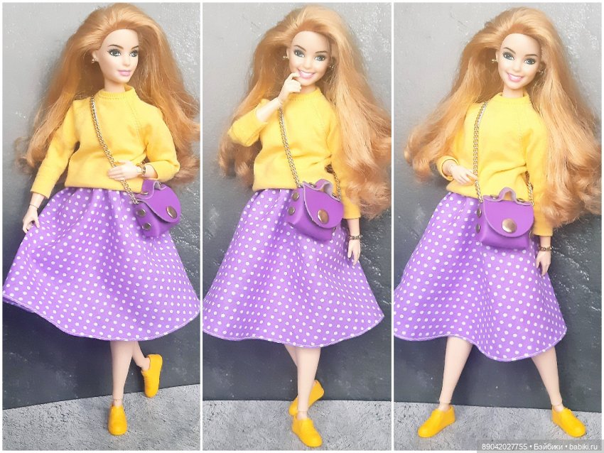 Мои любимые пышки. Barbie Curvy mtm