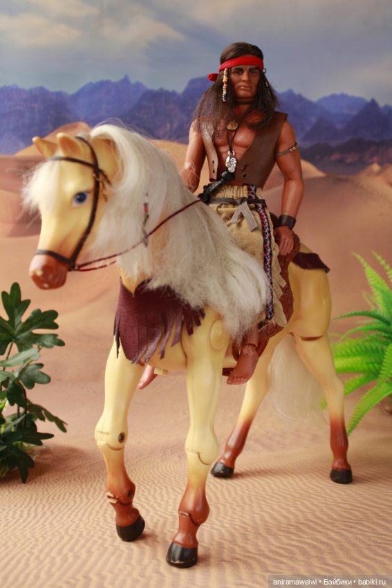 Индеец — Игровые куклы разных производителей (Разное): редкие бренды