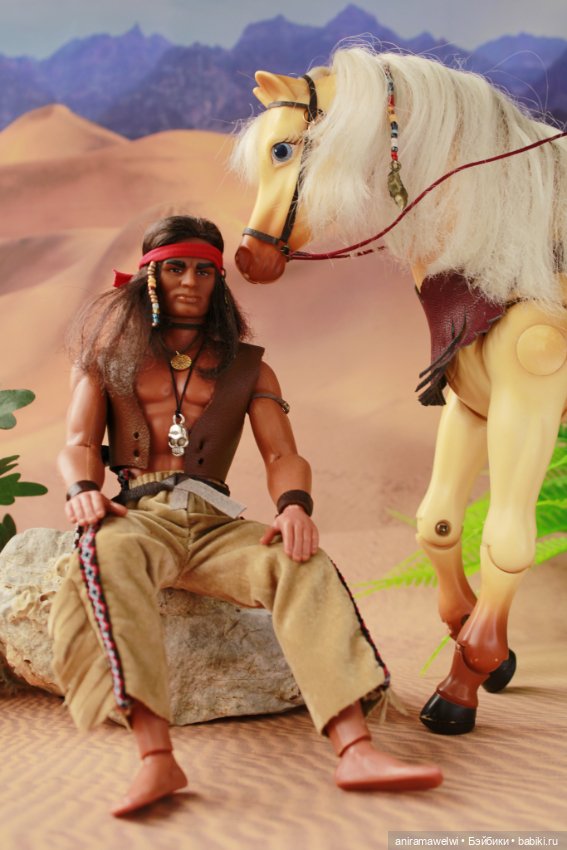 Индеец — Игровые куклы разных производителей (Разное): редкие бренды (фото 4)