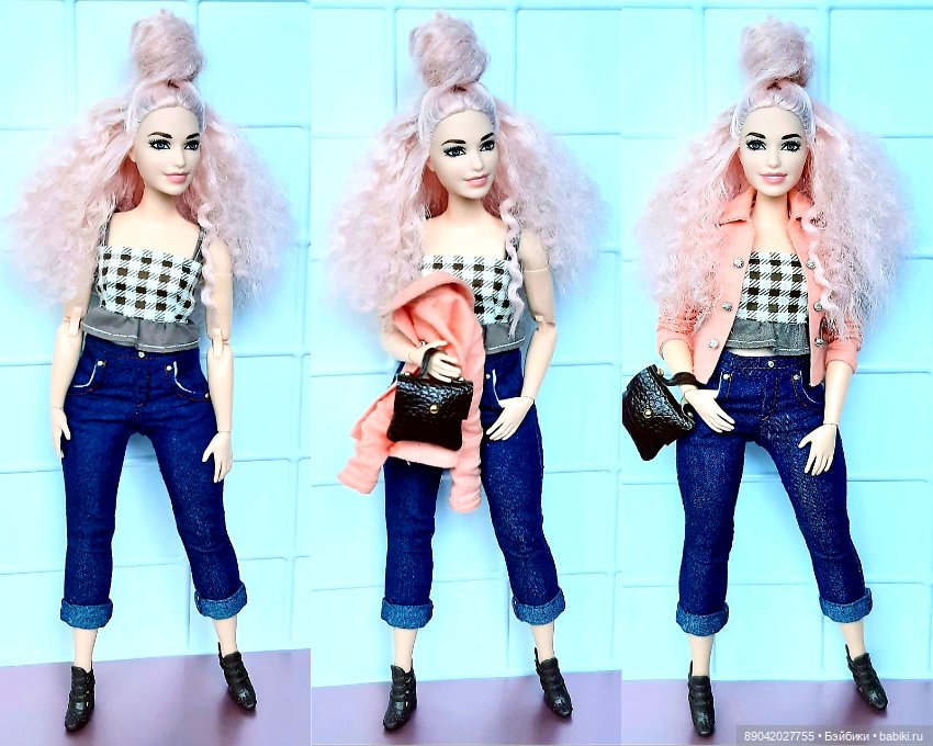 Мои любимые пышки. Barbie Curvy mtm (фото 8)