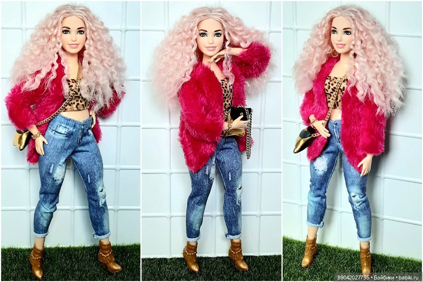 Мои любимые пышки. Barbie Curvy mtm