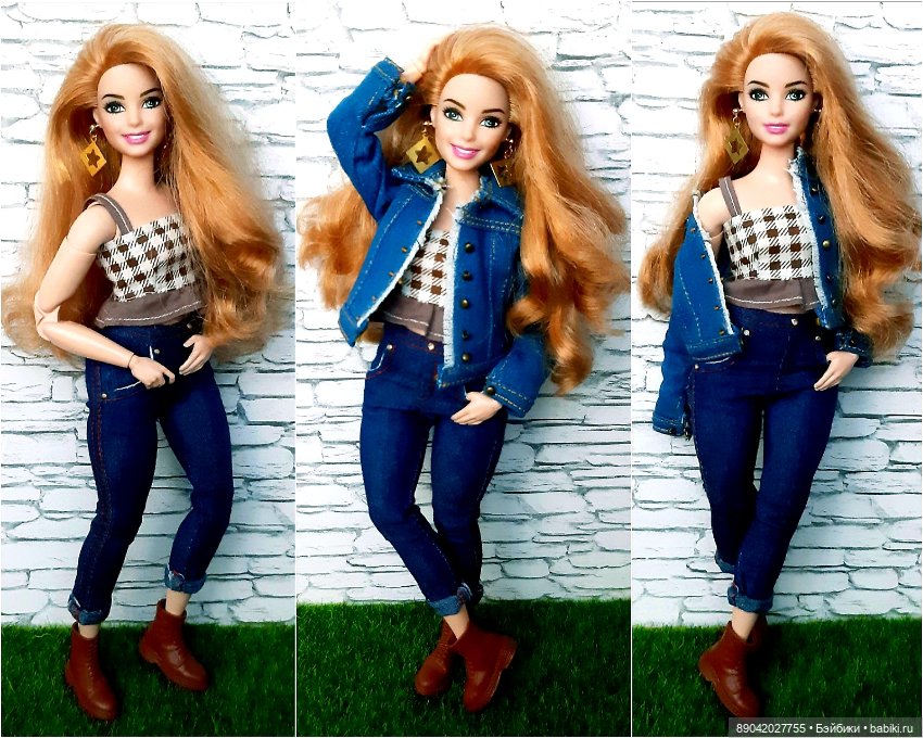 Мои любимые пышки. Barbie Curvy mtm