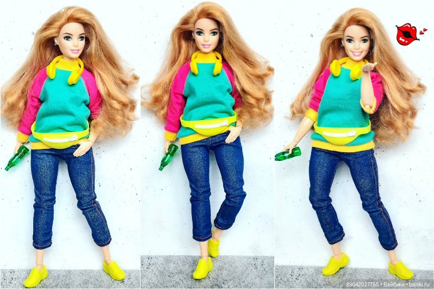 Мои любимые пышки. Barbie Curvy mtm