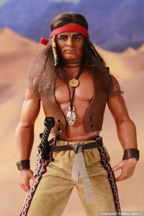 Индеец — Игровые куклы разных производителей (Разное): редкие бренды