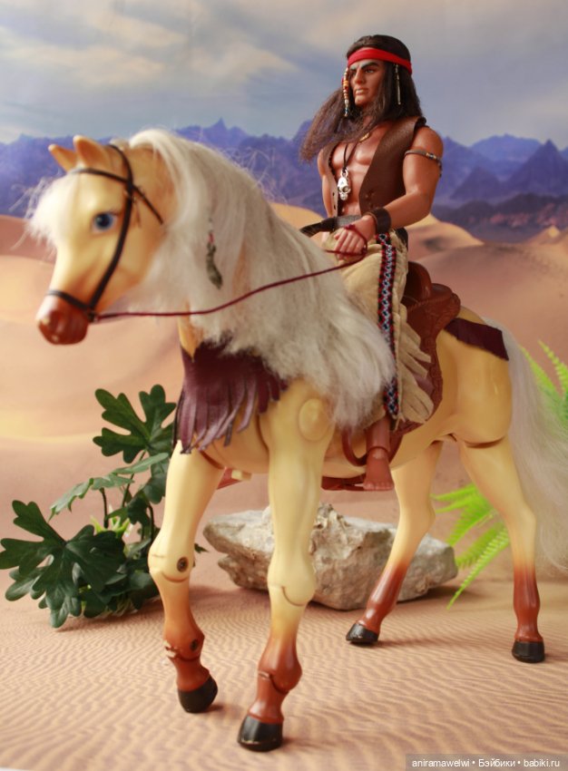 Индеец — Игровые куклы разных производителей (Разное): редкие бренды (фото 8)