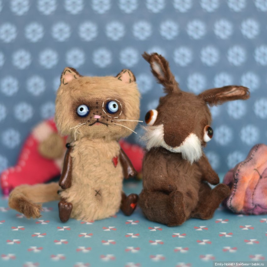 Чудаковатая парочка — Домашние фото авторских игрушек: Тедди (фото 4)