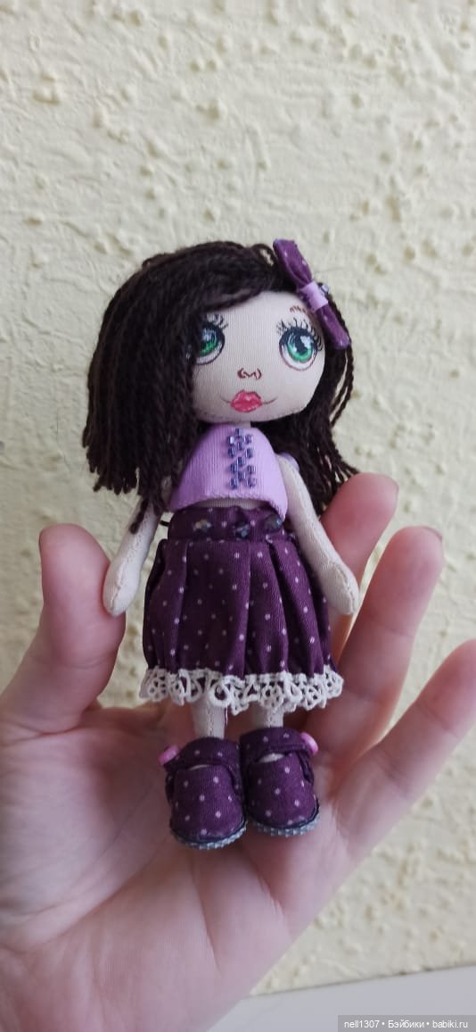 Шьем маленькие ботиночки из ткани для куклы (фото 9)