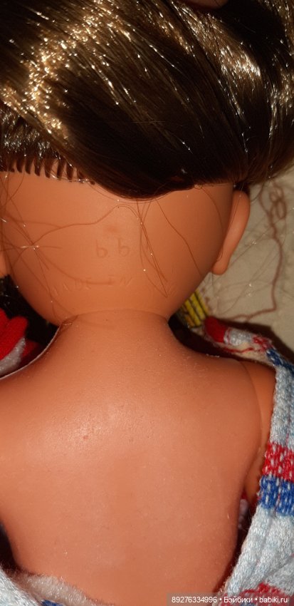 Винтажная испанка bb. Спортсменка-футболистка (фото 6)