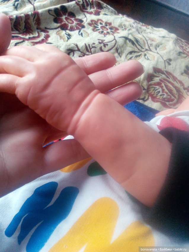 Ребёнок 47 см из полимерной глины (фото 4)