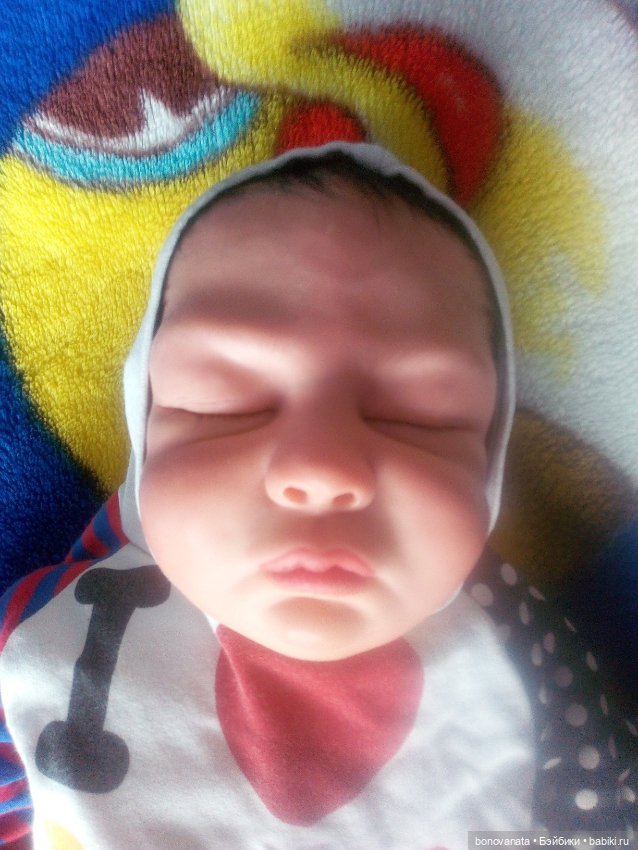 Ребёнок 47 см из полимерной глины