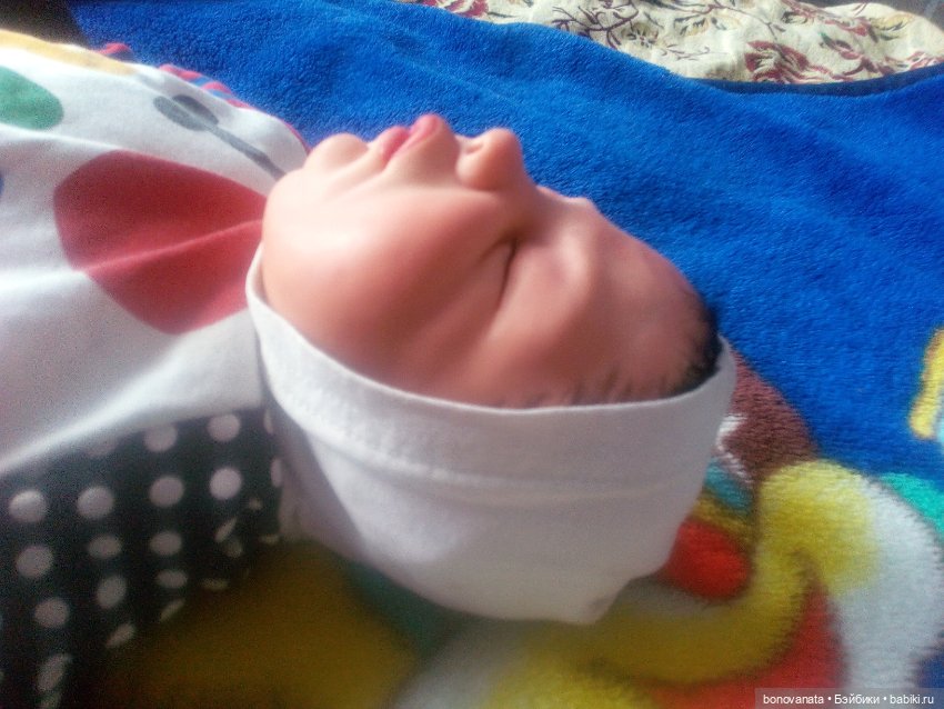 Ребёнок 47 см из полимерной глины (фото 3)