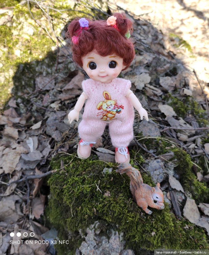 Машуня, лес, белочки, весна, хорошее настроение