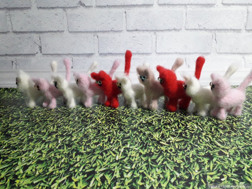 Армия "хвостатых" — Вязаные игрушки и амигуруми: крючком