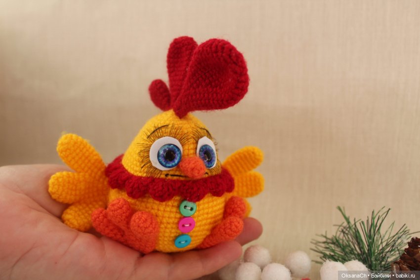 Пасхальный Петушок — Вязаные игрушки и амигуруми: крючком (фото 3)