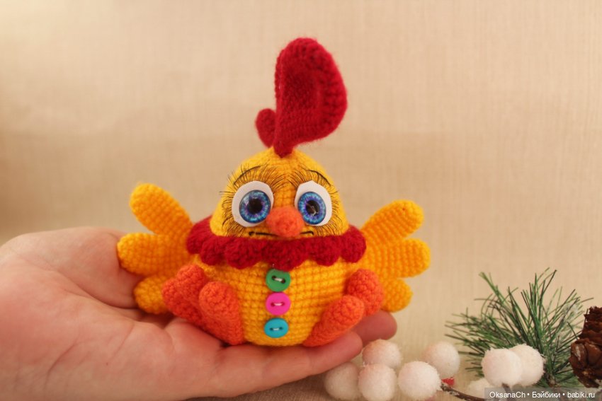 Пасхальный Петушок — Вязаные игрушки и амигуруми: крючком (фото 4)