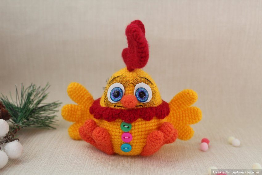 Пасхальный Петушок — Вязаные игрушки и амигуруми: крючком (фото 5)