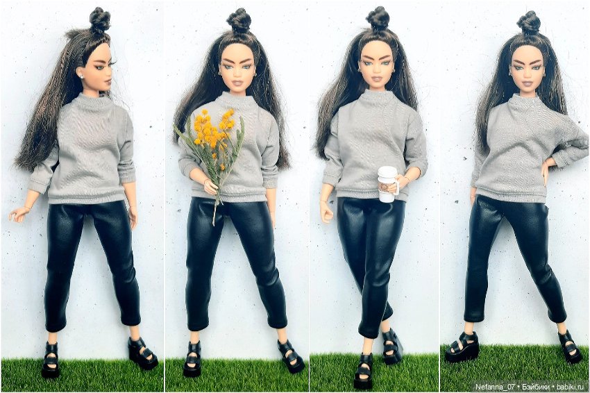 Мои любимые пышки. Barbie Curvy mtm. Ооак. Работа не моя (фото 6)