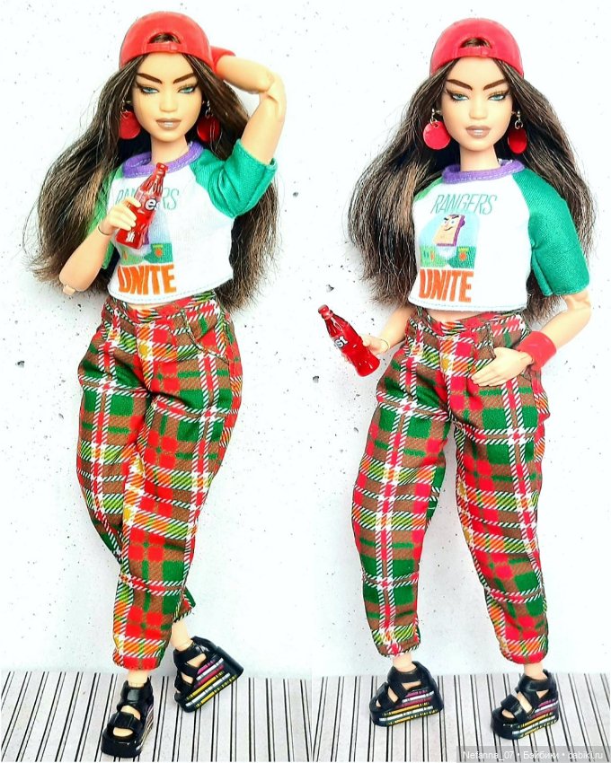 Мои любимые пышки. Barbie Curvy mtm. Ооак. Работа не моя (фото 7)