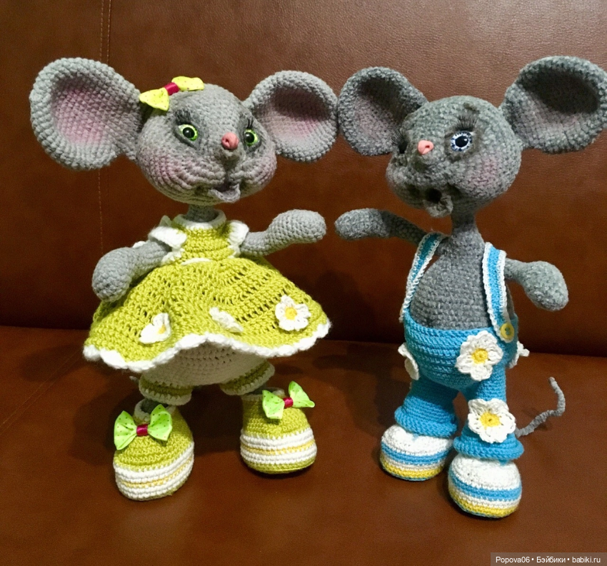 Игрушки связанные крючком