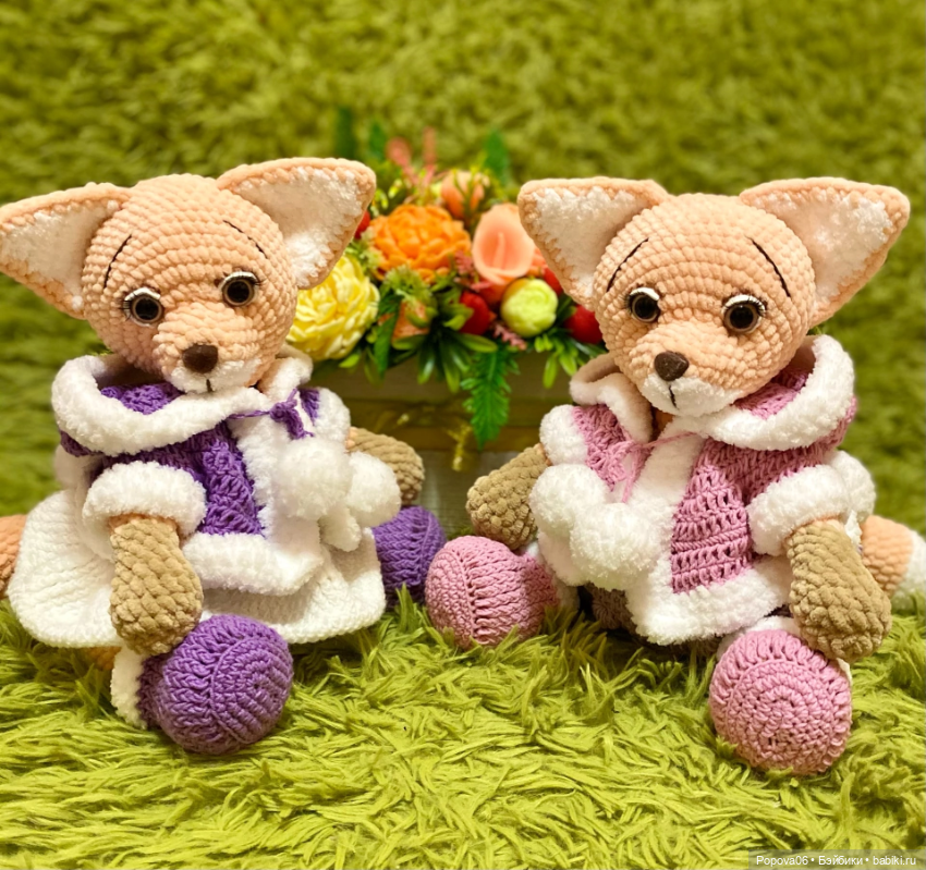 Игрушки связанные крючком