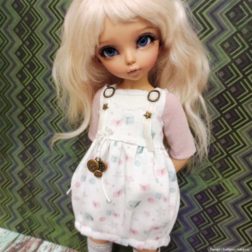 Трикотажный сарафанчик — Одежда и обувь для кукол своими руками: фото (фото 5)