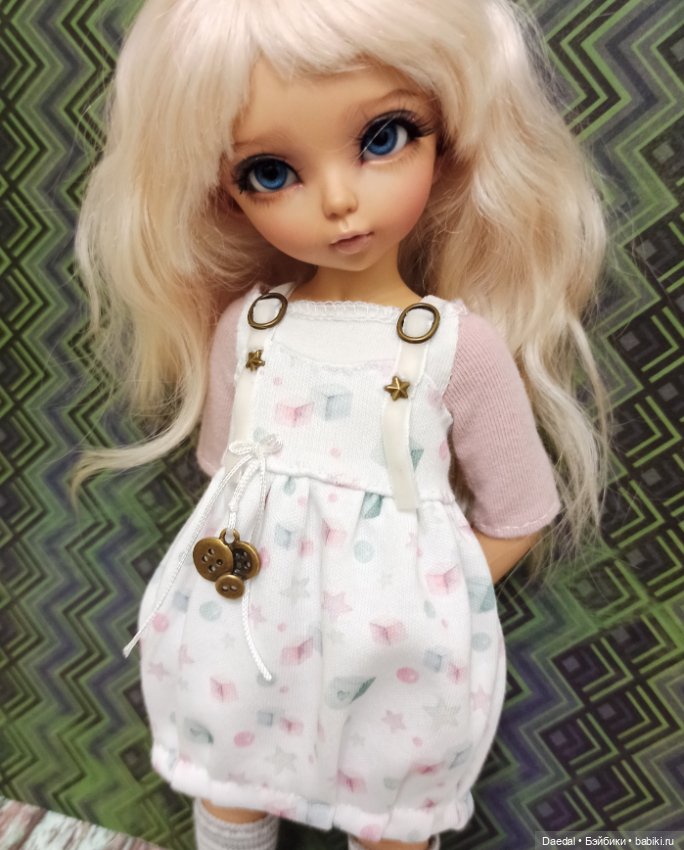 Трикотажный сарафанчик — Одежда и обувь для кукол своими руками: фото (фото 2)