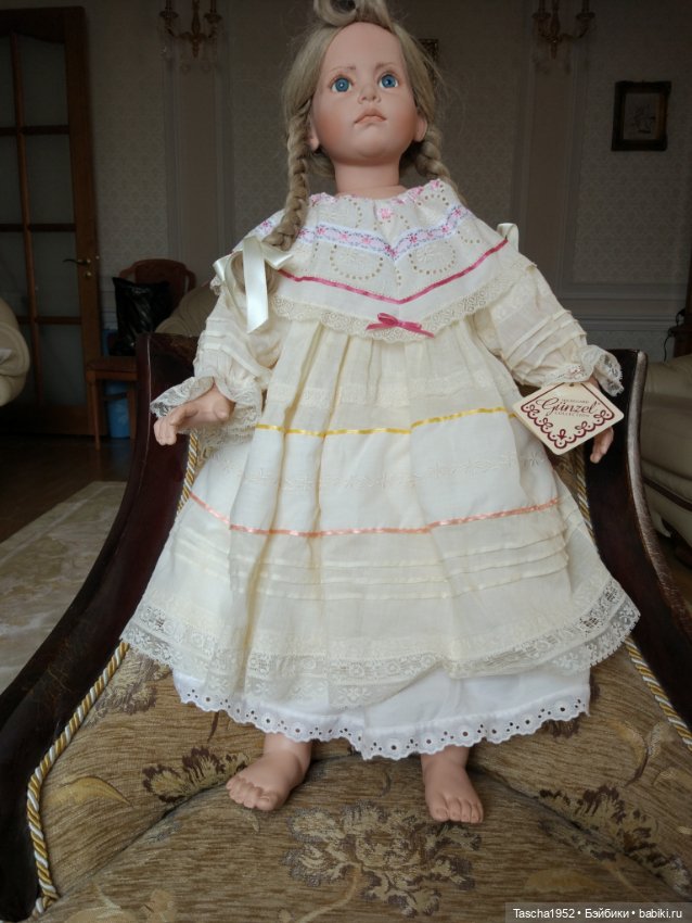Фарфоровые куклы — Куклы Hildegard Gunzel (Гюнцель) из винила: Gotz (фото 2)