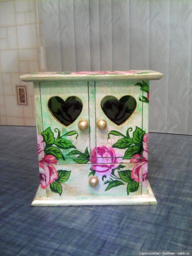 Комодики для кукол или для украшений