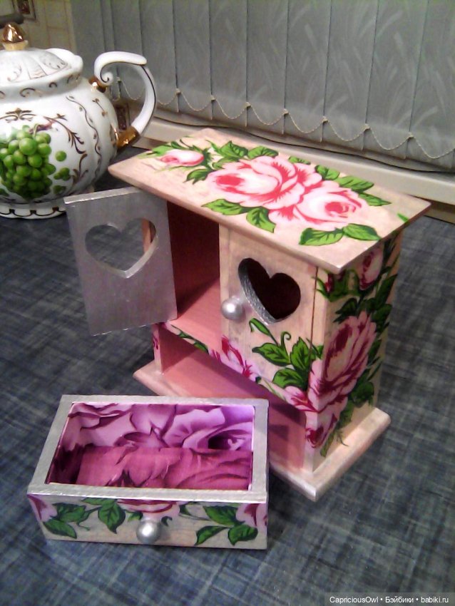 Комодики для кукол или для украшений