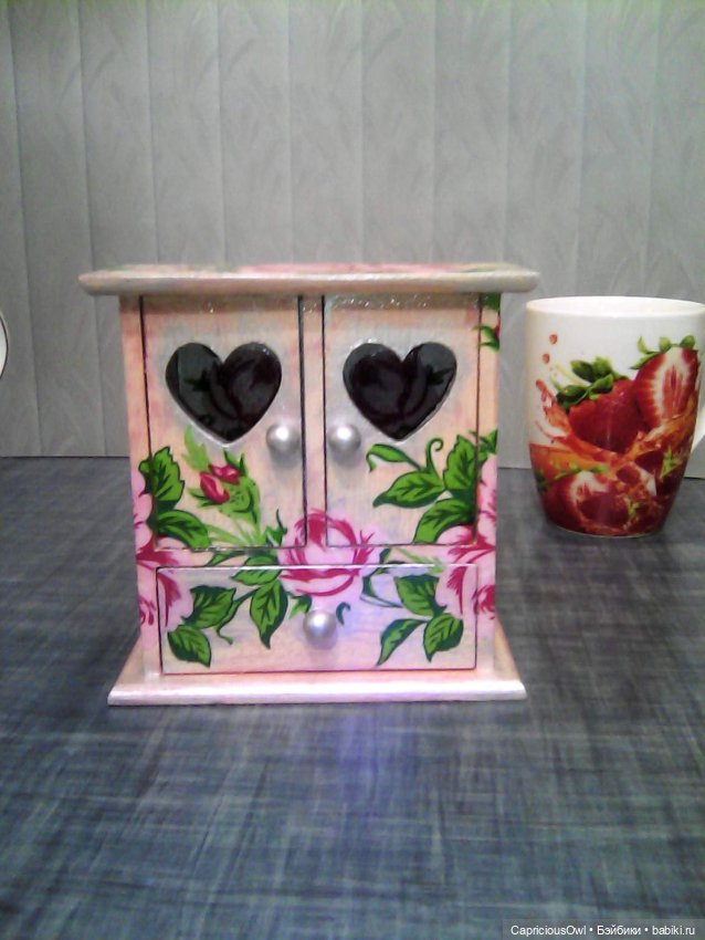 Комодики для кукол или для украшений