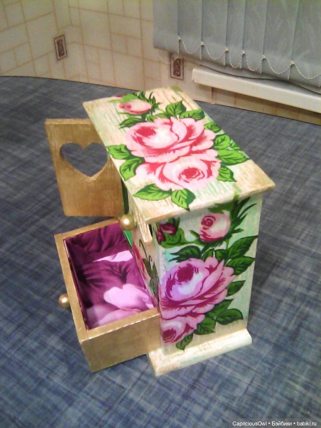 Комодики для кукол или для украшений