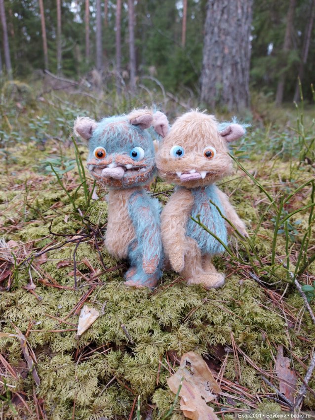 Близнецы и другие — Авторские мишки Тедди и друзья: фото (фото 3)