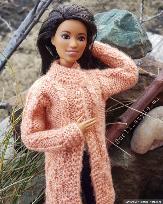 Новые пальто для кукол Барби