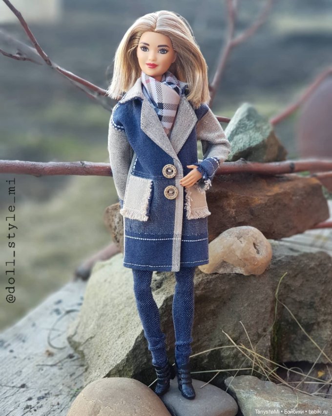 Новые пальто для кукол Барби (фото 4)