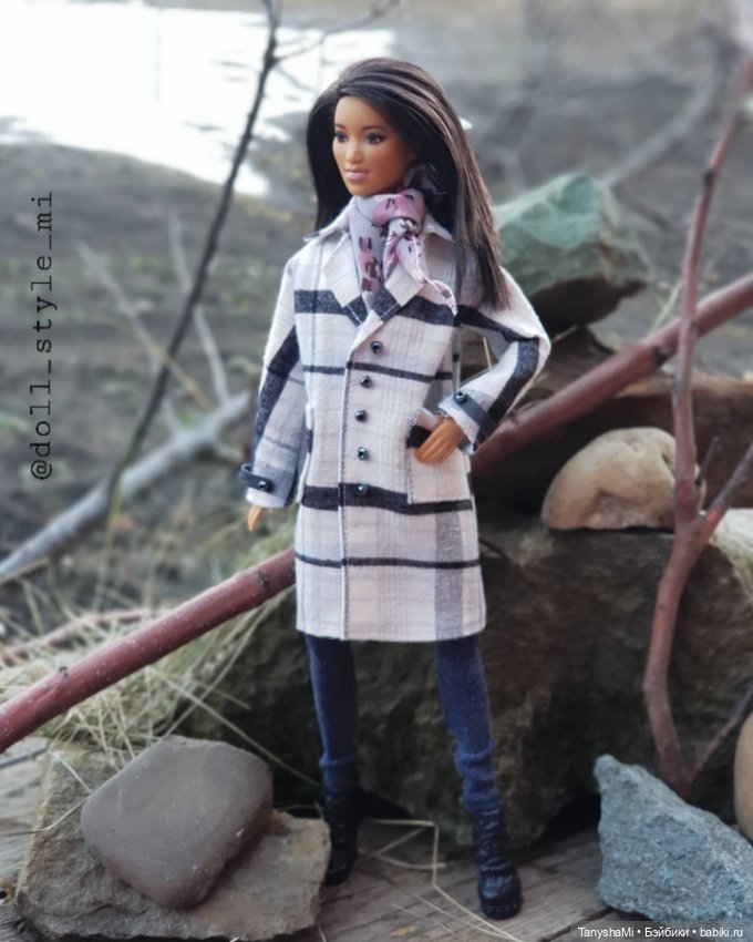 Новые пальто для кукол Барби