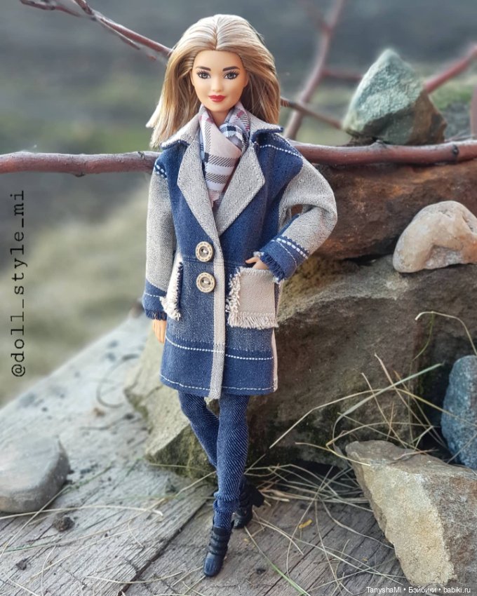 Новые пальто для кукол Барби (фото 7)