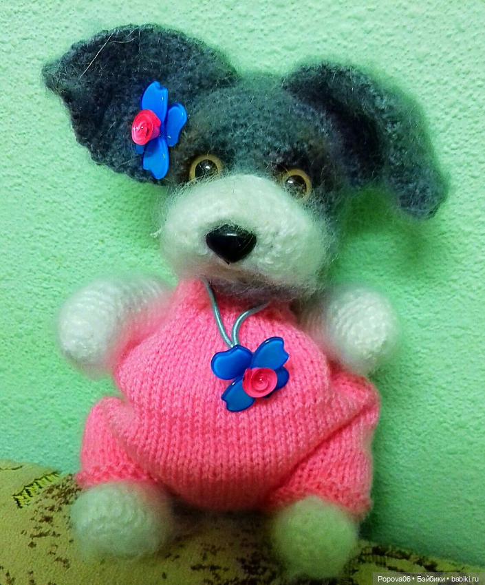 Собачки, которые я вязала (фото 9)