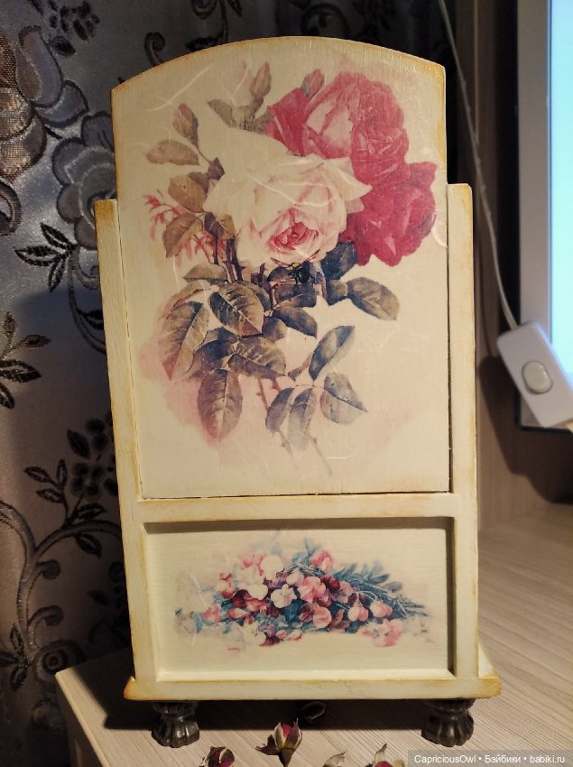 Акварельные розы — Мебель для кукол и домиков: фото (фото 6)